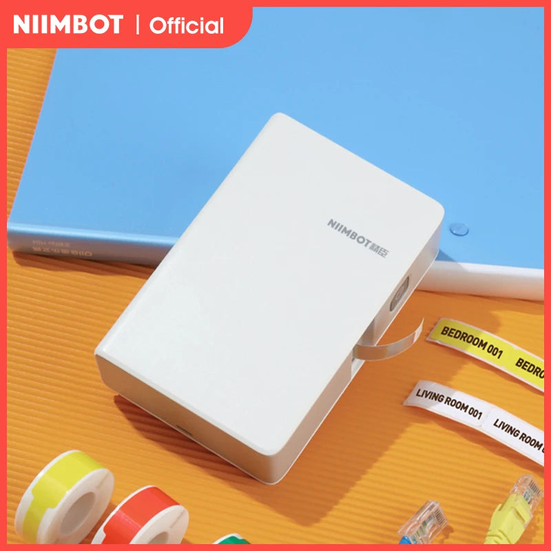 Niimbot N1/B18 Thermal Transfer Label Sticker Printer Mini Label Maker With Ribbon PET Papers For Jewelry Store Cable Cosmetics