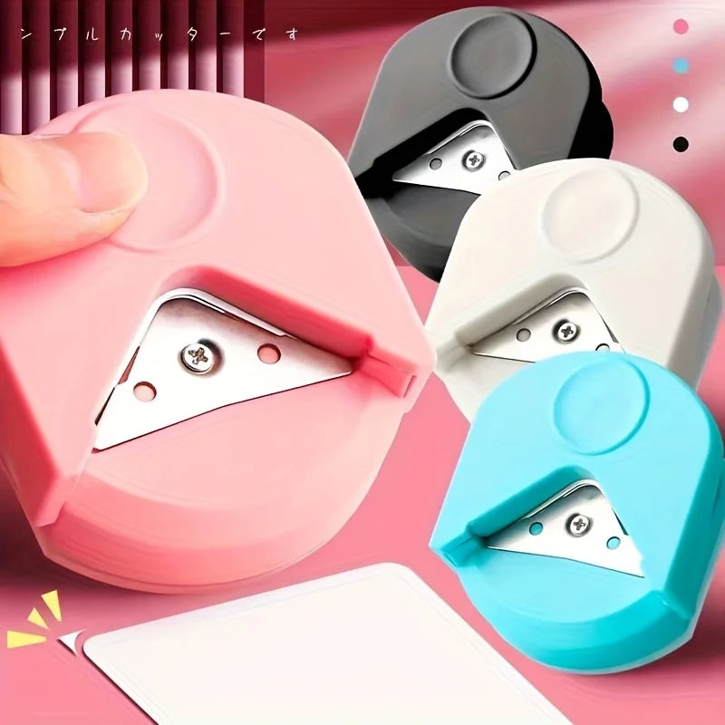 1pc Portable Circular Cutter Button Making Machine for Cards, Photos - Handmade, Office, Scrapbook Accessory,Compact Design.