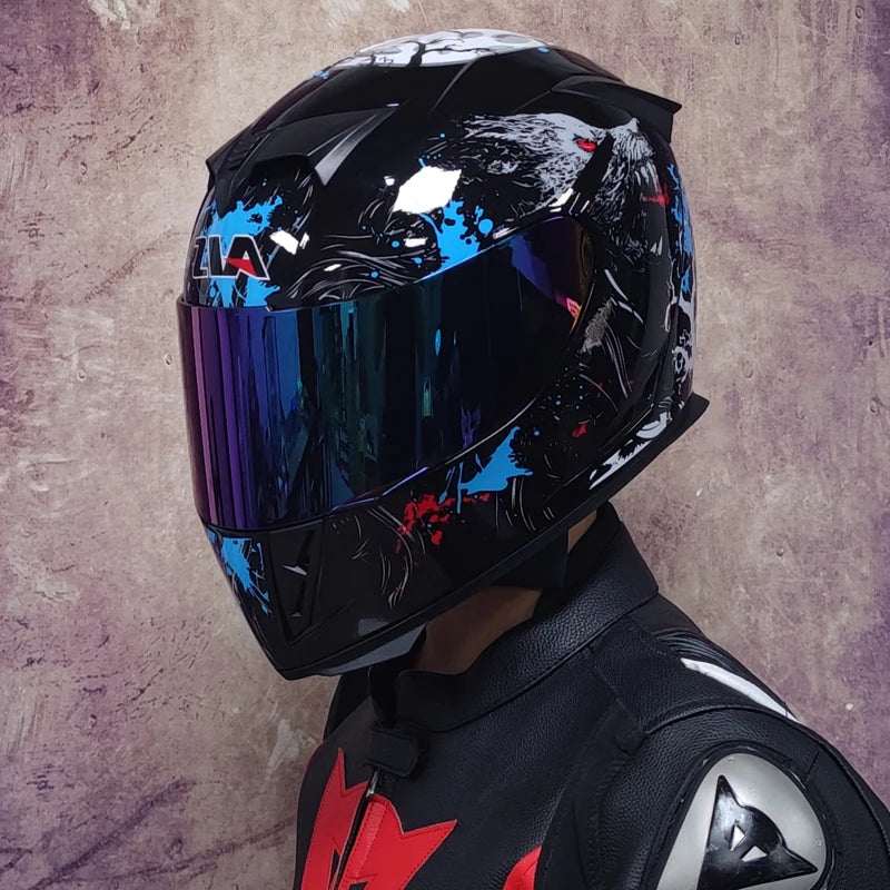 AIS helmet electric motorcycle hard hat full helmet four-season summer casque moto