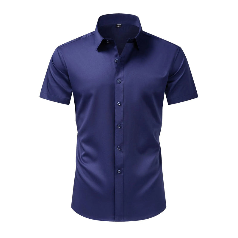 Deep Purple Men's Dress Shirt, Perfect for Weddings, Parties, Business Events, and Performances. White,Black,Blue,Red,Gray,Pink.