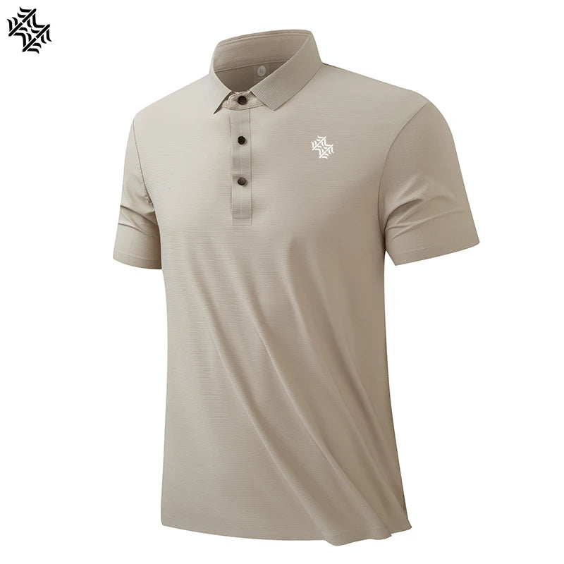 SBWL Men's High Quality Seamless Craft Outdoor Golf Equestrian Sports POLO Shirt Fashion Business Leisure Top Grade POLO Tees
