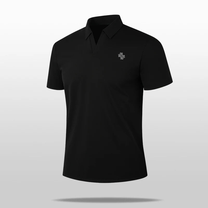 SBWL 2026 High-Quality Summer Men's Outdoor Sports Golf Polo Shirt Casual Running Sports Short Sleeve POLO Tops