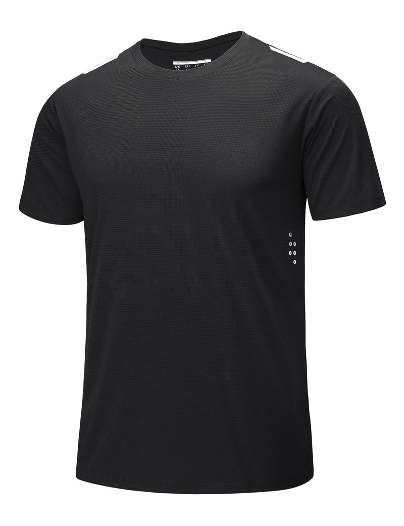 TACVASEN Men's UPF 50+ Short Sleeve Workout Shirts Dry Fit Lightweight Breathable Athletic T-Shirts Running Gym Summer Sun Shirt