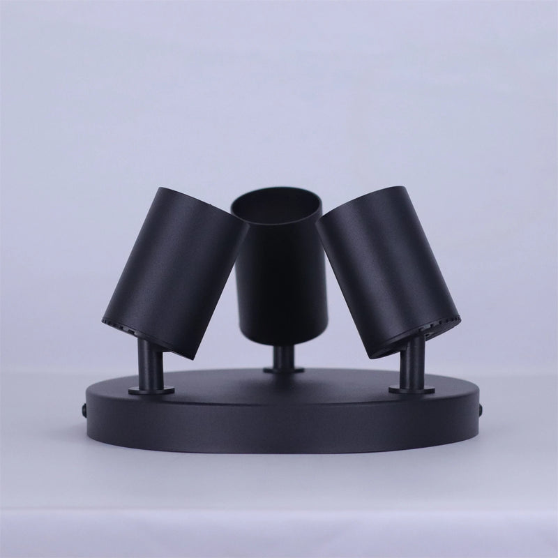 JOYINLED GU10 Track Lamp Spotlight Background Clothing Stores Surface Mounted Household Wall Spot Light 1/3/4-Light Black White