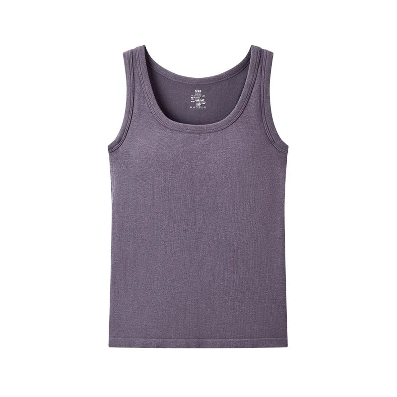 Semir Women Vest Thermal Moisture Wicking Solid Slim Fit 2026 Soft Everyday Inner Outer Layering Top