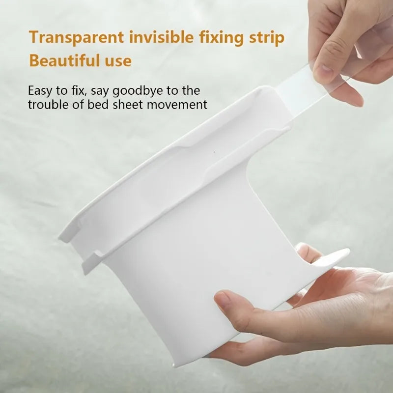 4pcs Multifunctional Fixing Clip of Household Invisible Bedsheet Bed Cover Fixer Safety, Suitable for Home Bedroom Essentials