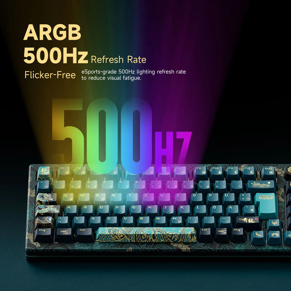 Akko MOD007 HE Year of Dragon Mechanical Keyboard RGB 75% Magnetic Switch8K Polling Rate Rapid Trigger RT0.01mm Gaming Keyboard