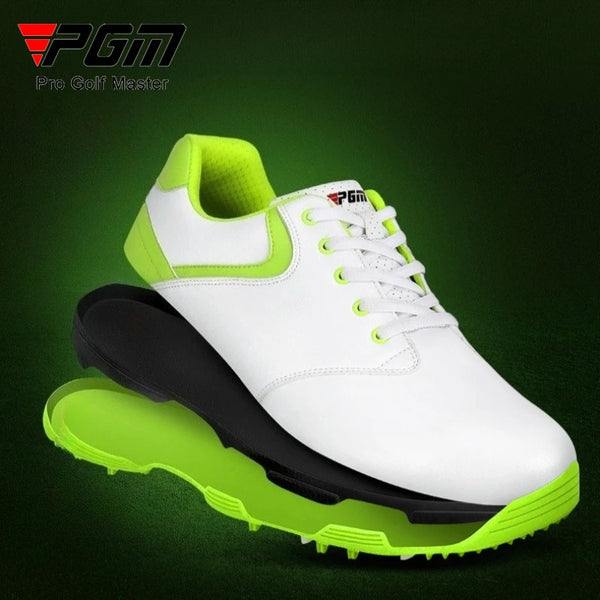 PGM Men's Golf Shoes with Anti Slip Studs and Waterproof Sports Shoes XZ051