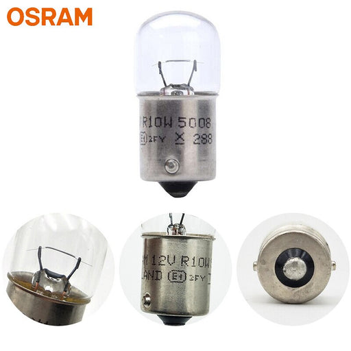 OSRAM Original R10W 5008 Car Rear Lamp OEM Auto Signal Bulb Standard Interior License Plate Light 10W 12V Wholesale 10pcs
