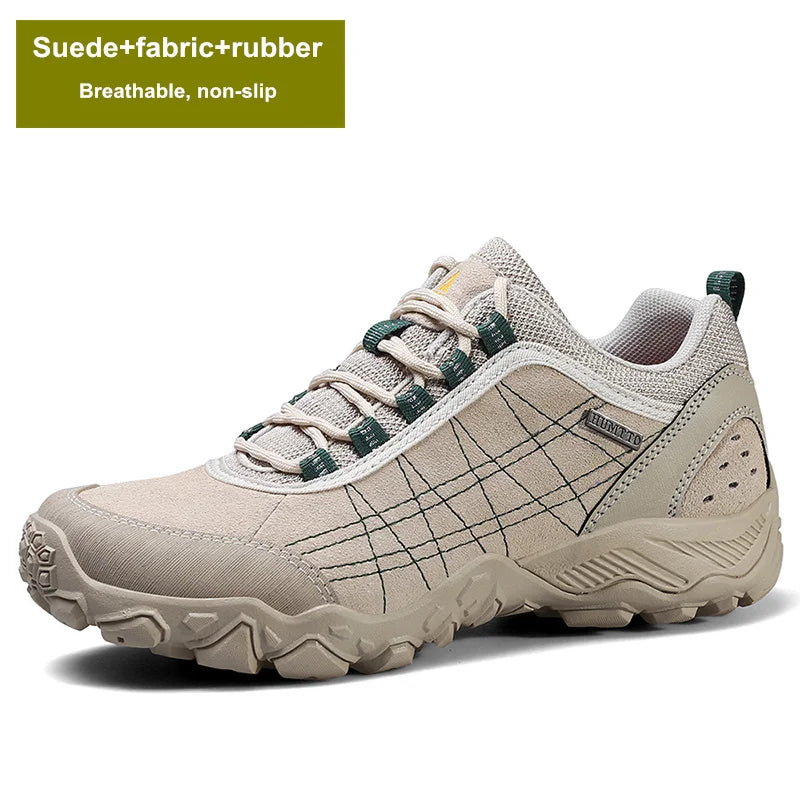 HUMTTO Hiking Shoes for Women Non-slip Outdoor Womens Shoes Luxury Designer Breathable Sports Trekking Climbing Sneakers Woman