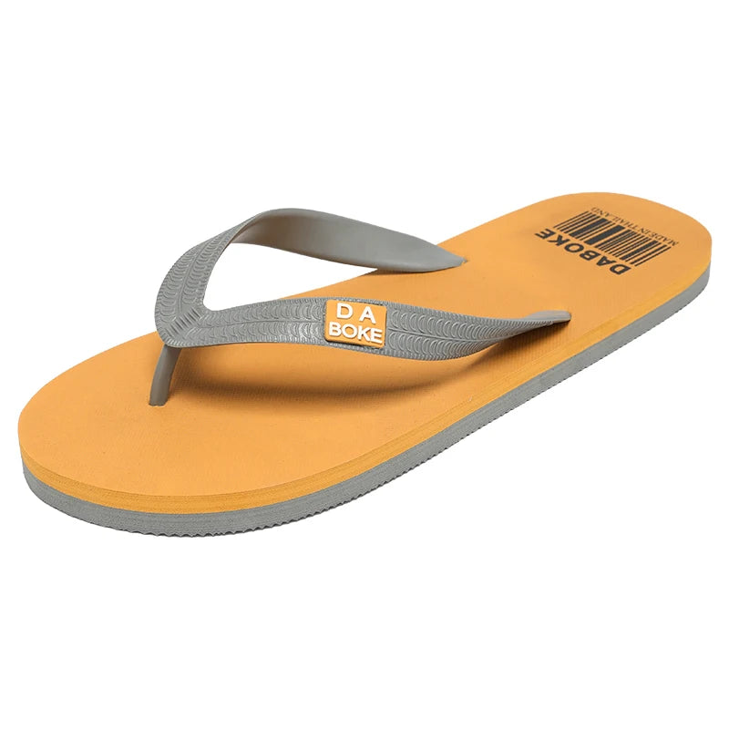 Flip-flops summer new men's breathable light quick-dry Pool beach shoes soft-sole non-slip comfortable outdoor casual slippers