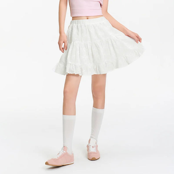សំពត់នារី Semir ឆ្នាំ ២០២៦ រចនាបថប៉ាក់បែប A Line Cake គួរឲ្យស្រលាញ់ ផ្អែមល្ហែម ធម្មតា ទន់ ឆើតឆាយ