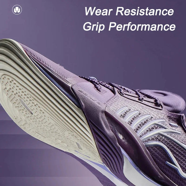ស្បែកជើងបាល់បោះអាជីព Li-Ning បុរស SONIC XIII BOOM Cushion TUFF RB ស្បែកជើងកីឡាប្រកួតប្រជែង LiNing ដែលអាចពាក់បាន ABAV025