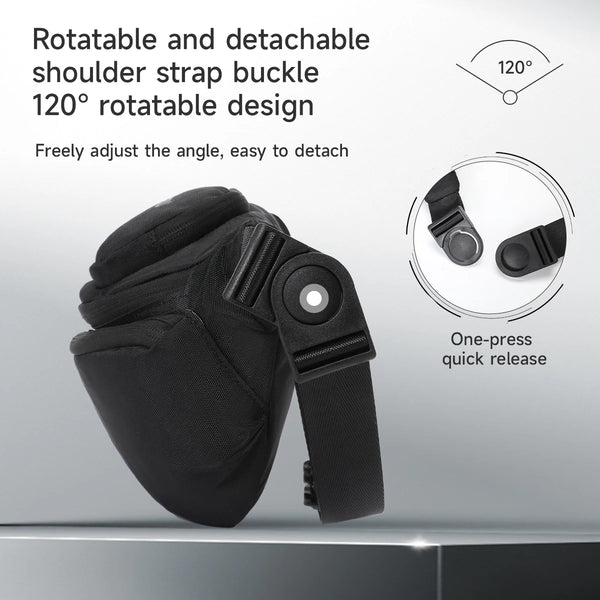Tigernu Chest Bags Men's Shoulder Bag Fanny Packs For Men Hip Sack Crossbody Bag Men Sling Bag Men's Breasts Tactical Bags Male