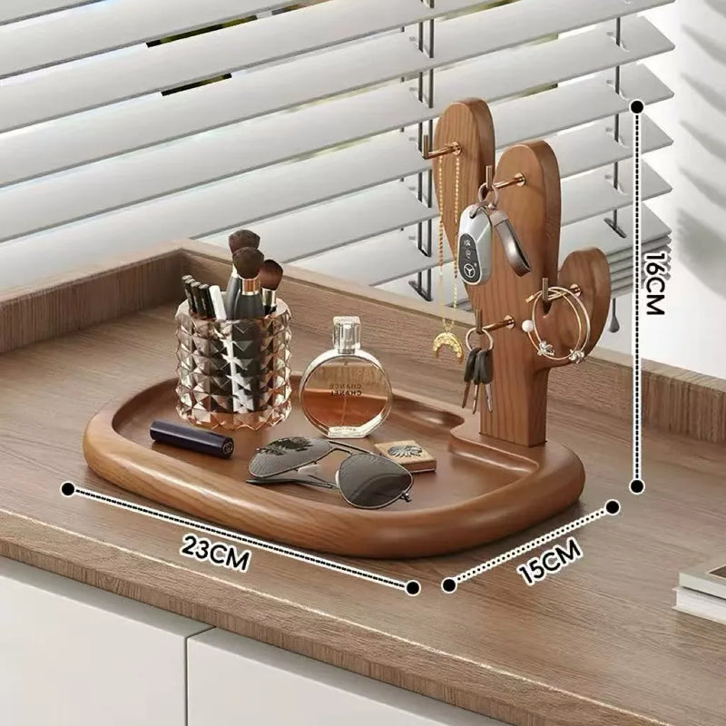 Exquisite Tree Branch Key Storage Rack Entrance Foyer Ornament Holder Household Artifacts Shoe Cabinet Desk Organizer