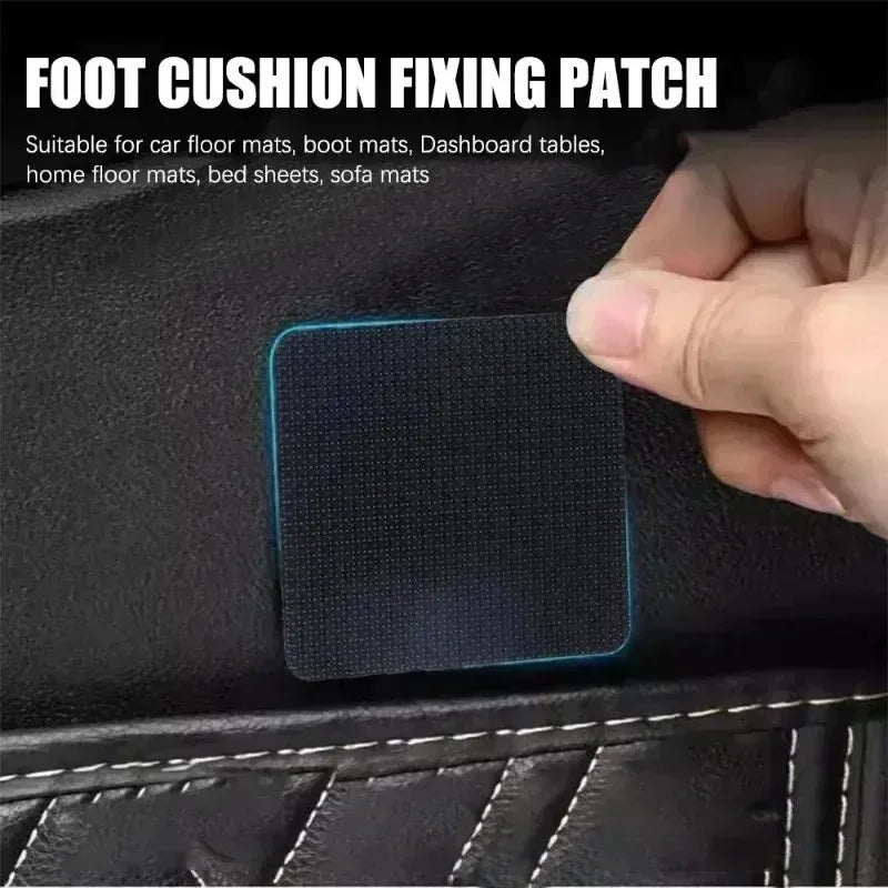 4Pairs Strong Double-sided High-sticky Carpet Fixing Sticker,Suitable for Carpet,Floor Fixing, Easy to Tear Off.car accessories