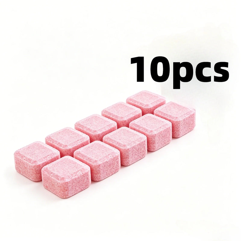 10/20pcs toilet cleaning tablets,used for deep cleaning and removal of stains and scale,effectively descaling. toilet cleaner