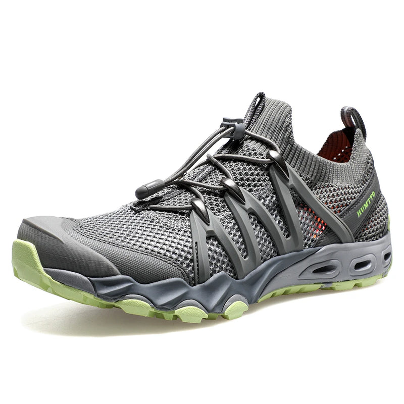 HUMTTO New Summer Water Shoes for Men Breathable Beach Sneakers Mens 2022 Trekking Outdoor Aqua Shoes Sports Hiking Sandals Man