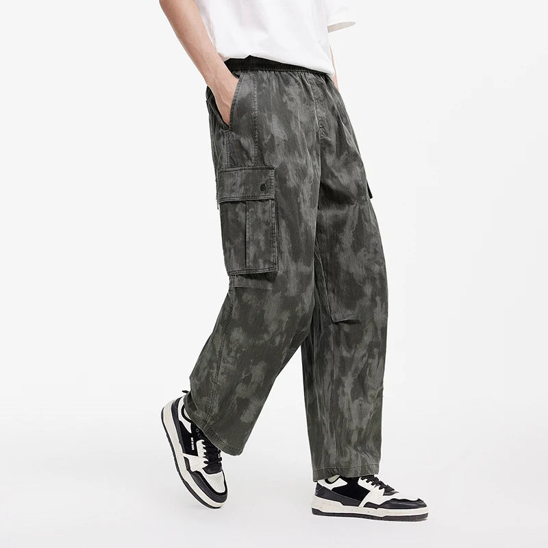Semir Men Pants Workwear 2026 Multi Pocket Parachute Outdoor Straight Urban Casual Everyday Style Soft Comfortable Daily Wear