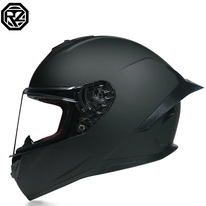 ORZ electric motorcycle yohe men's and women's four seasons summer personality locomotive big tail helmet