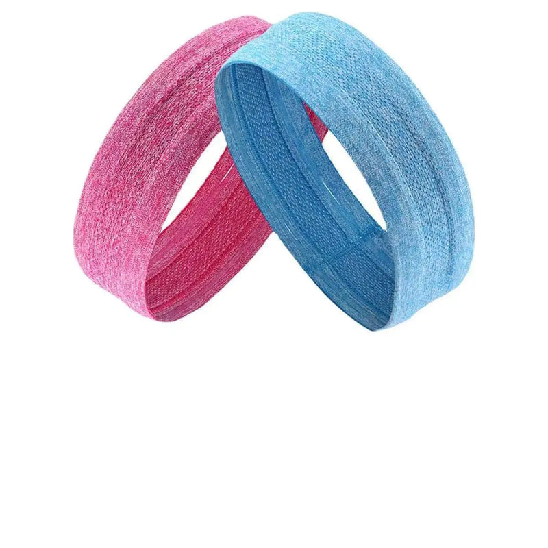 Fitness Anti-Slip Running Headband Yoga Hairband Sweatband Tennis Sports Headscarf Hair Tie for Workout Exercise