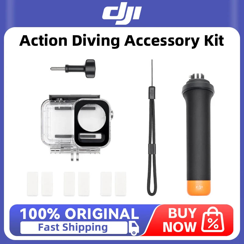 DJI Osmo Action Diving Accessory Kit up to 60 meters For DJI Osmo Action 5 PRO/ Action 4/ Action 3 Accessories Original In Stock