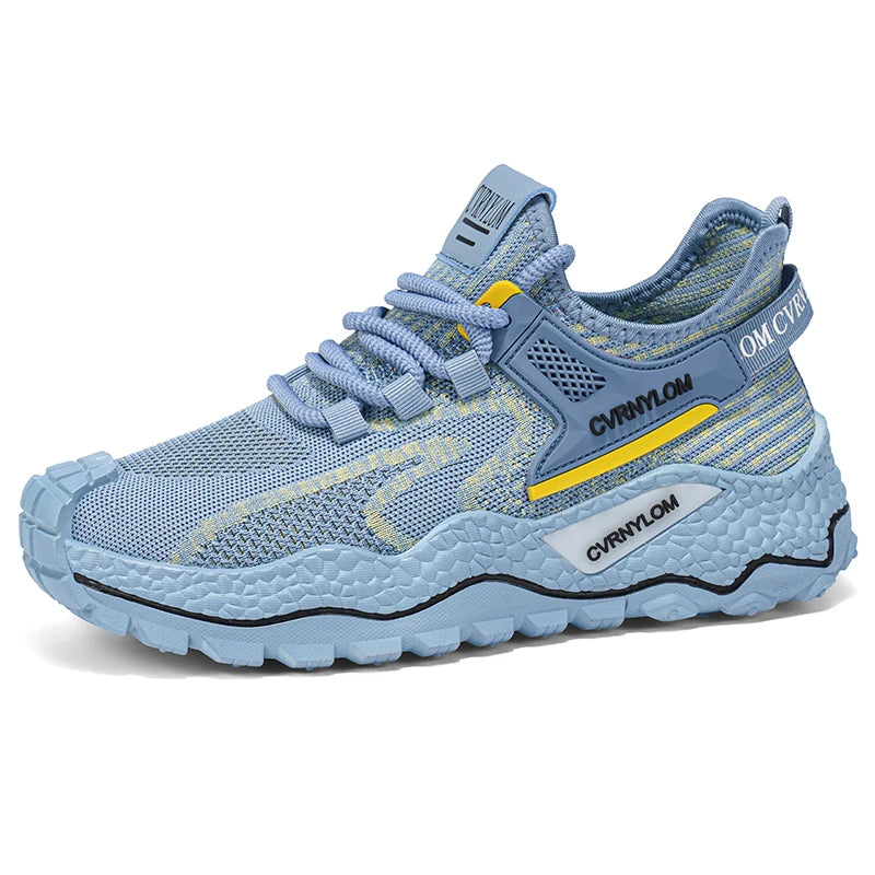Men's breathable mesh casual sneakers summer new soft-sole outdoor running shoes students comfort lightweight speed sports shoes