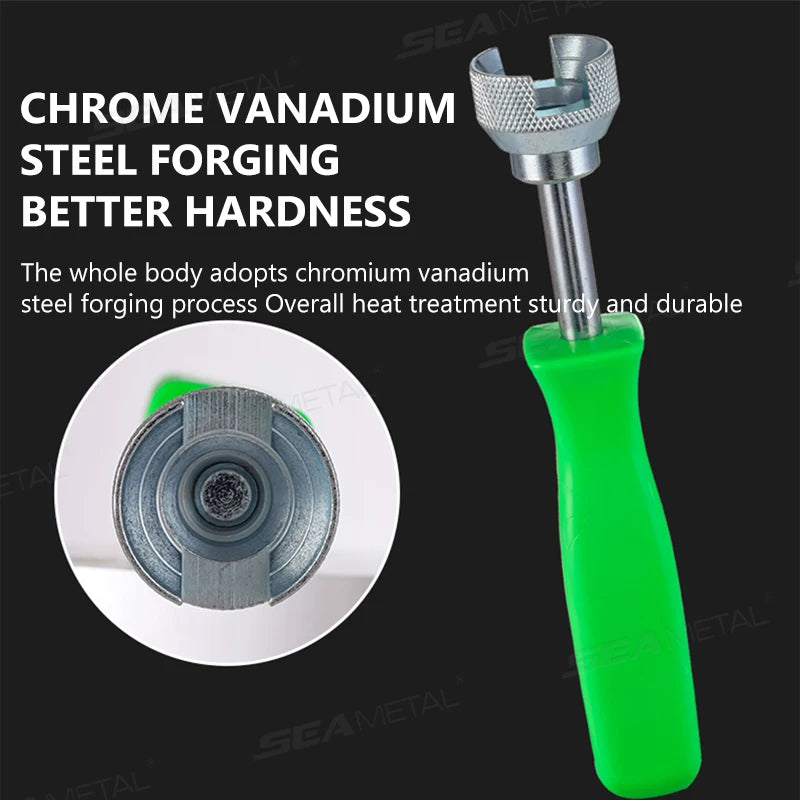 SEAMETAL 5.7 Inch Car Drum Brake Repair Install Tools Hold Down Washer Spring Adjustment Tool Brake Spring Washer Worker