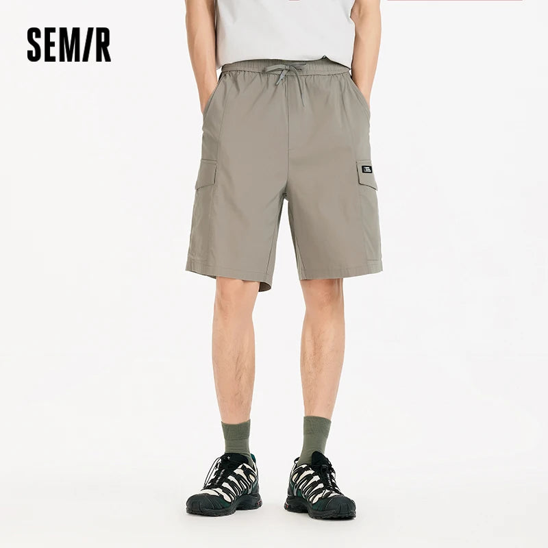 Semir Mens Shorts 2026 Workwear Style Cool Feeling Loose Fit Casual Outdoor Daily Wear Soft