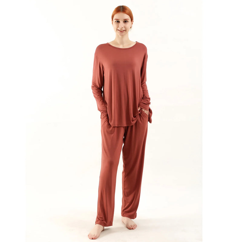 Women’s Loungewear Pajamas 2 Pieces Set for Woman Clothes Soft Lounge Wear 3XL-7XL Large Loungewear Suit Elastic Waist Pants