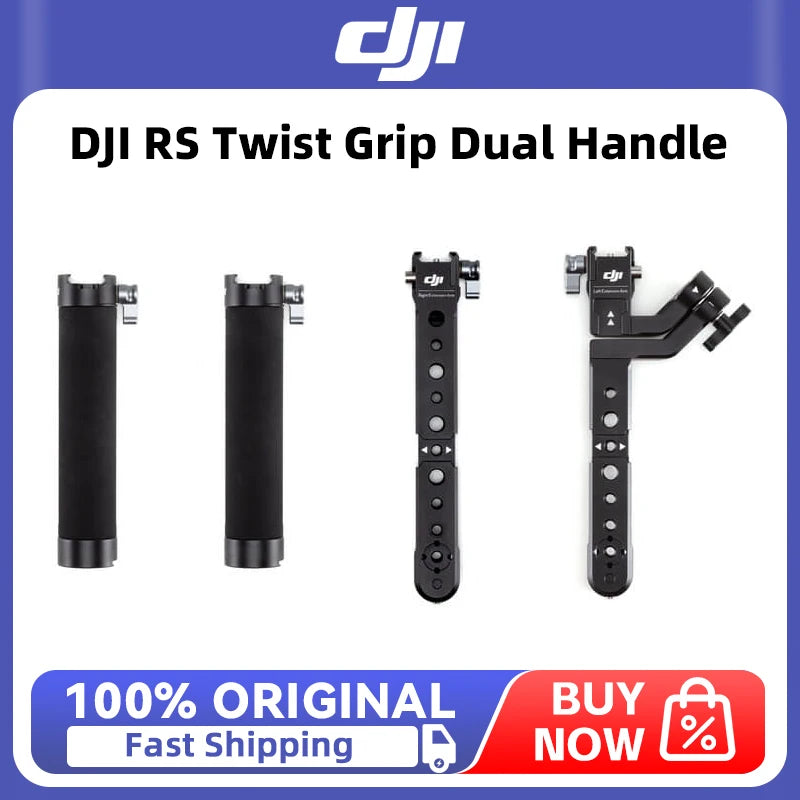 DJI RS Twist Grip Dual Handle for  DJI RS 4 Pro/RS 4/RS 3 Pro New Original Accessories In Stock