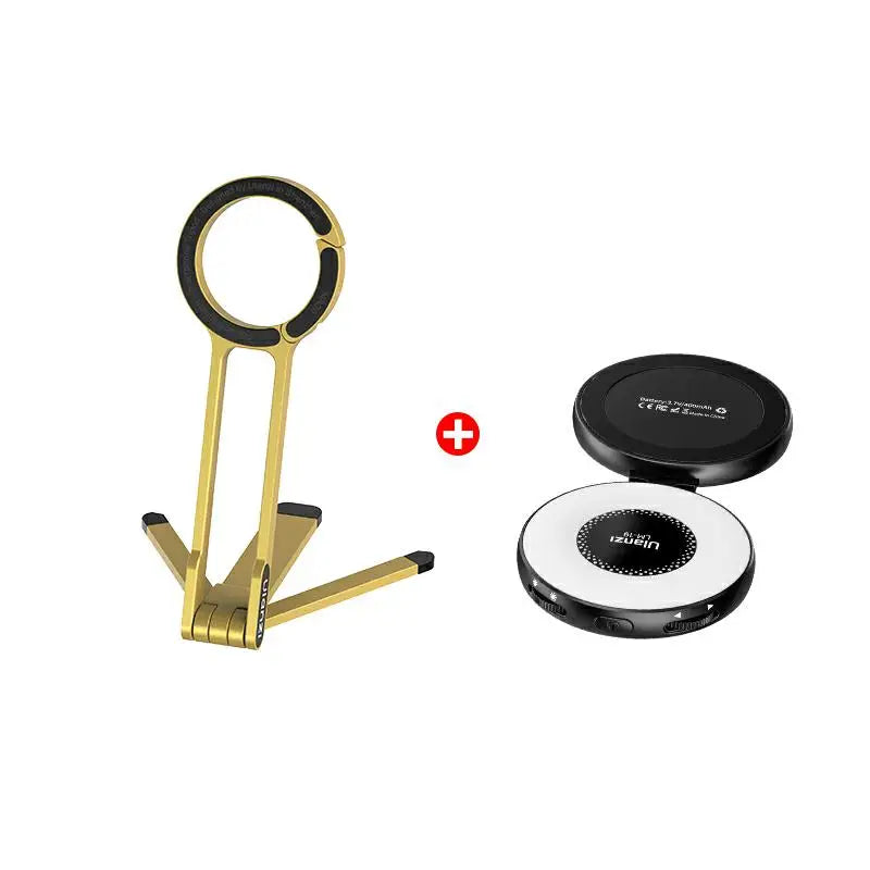 ជើងទម្រទូរស័ព្ទ Ulanzi MA30 Magsafe ជើងទម្រទូរស័ព្ទម៉ាញេទិកពីរជ្រុង សម្រាប់ទូរស័ព្ទ iPhone 16 15 ការធ្វើដំណើរក្រៅផ្ទះ ការផ្សាយផ្ទាល់ Vlog