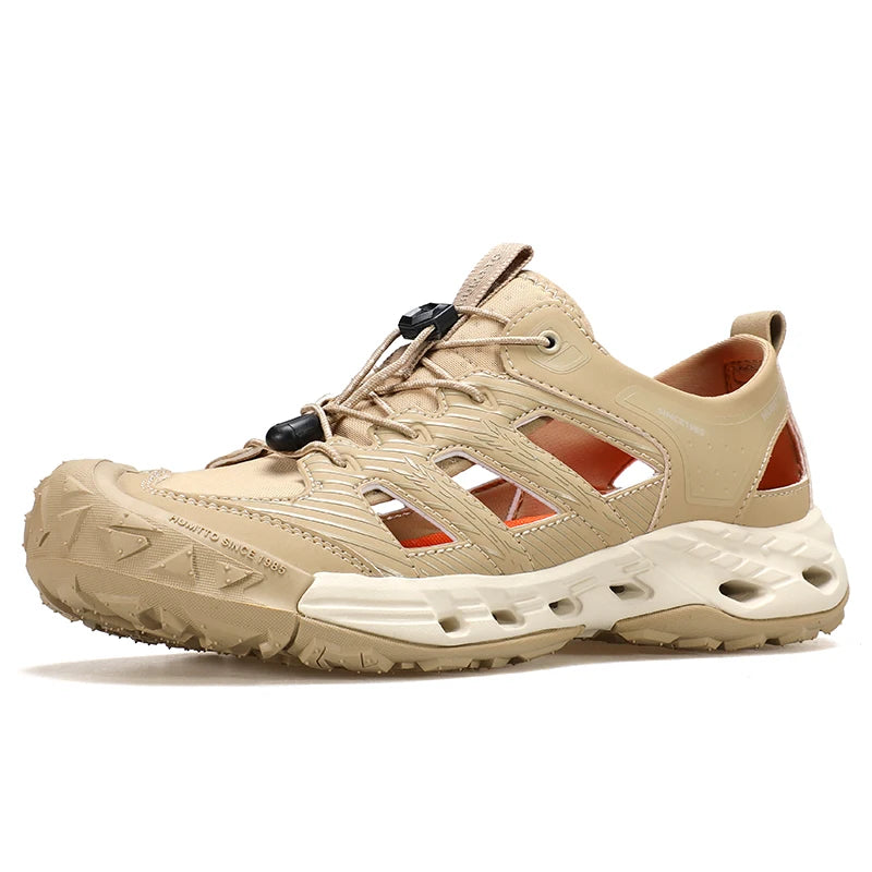 HUMTTO Quick Drying Outdoor Sneakers Summer Hiking Shoes for Man Trekking Beach Sandals Men Breathable Barefoot Sports Shoe Mens
