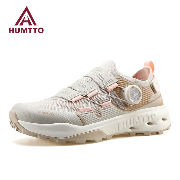 HUMTTO Mesh Woman Sneaker Quick Drying Wading Sandals Outdoor Hiking Shoes for Women Breathable Summer Aqua Shoe Beach Sneakers