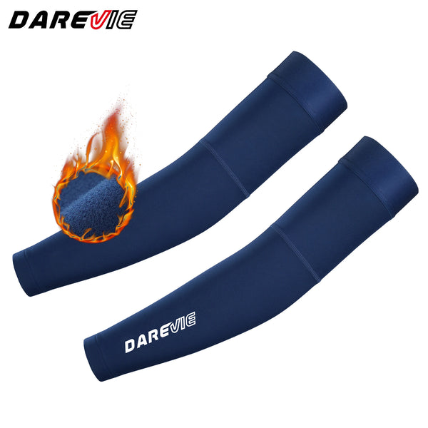 អាវដៃ DAREVIE សម្រាប់ដៃរដូវរងារក្សាភាពកក់ក្តៅឱ្យស្ងួតយ៉ាងឆាប់រហ័ស អាវដៃបុរសប៉ាក់ការពារកាំរស្មីយូវី អាវដៃស្រូបសំណើម warmers