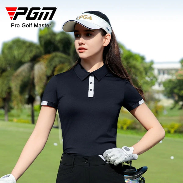PGM Golf Team Men's Women's Clothing Short Sleeved T-shirt YF824/YF825