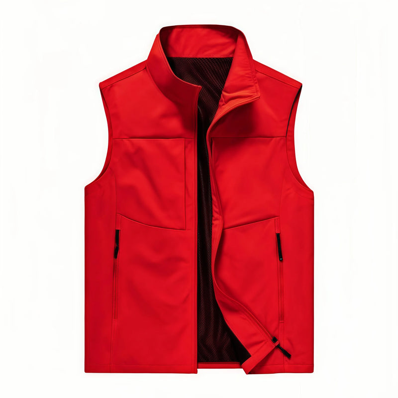 2026 Causal Hiking Fishing Vest Men Waterproof Windproof Sleeveless Running Jacket Motorcycle Outdoor  Biker Vest Men Clothing
