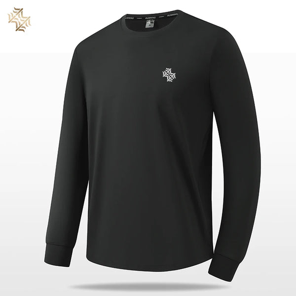SBWL High Quality New Men's/Women's Outdoor Running Mountaineering Hiking Sports Leisure Breathable Loose Long Sleeve T-Shirt