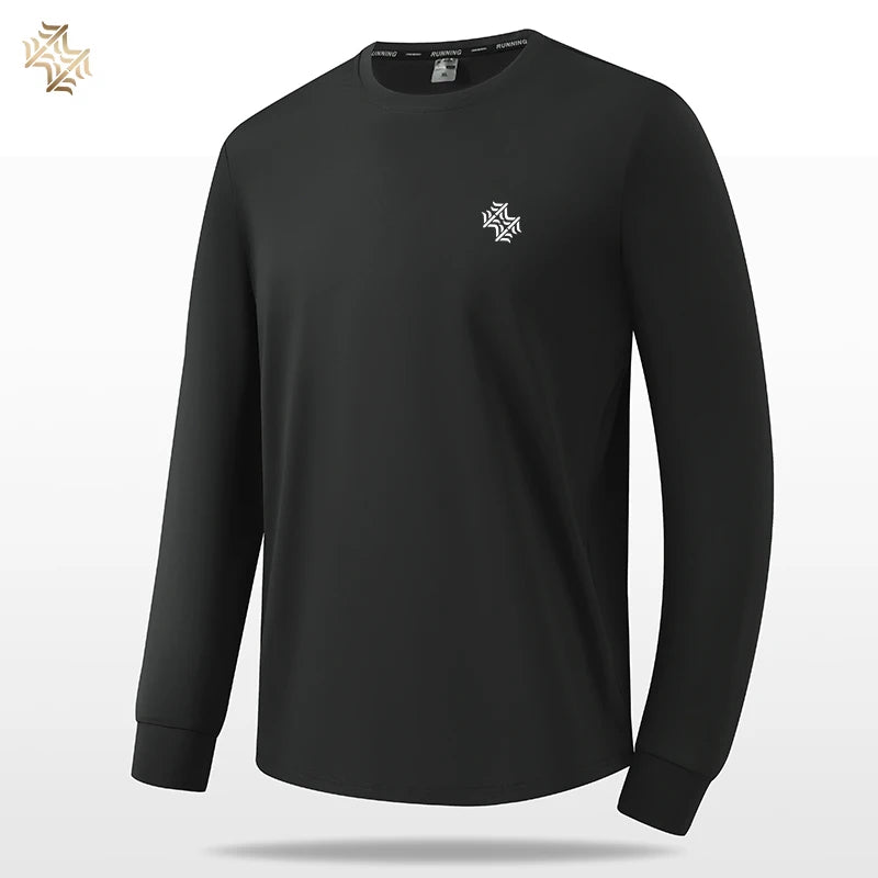 SBWL High Quality New Men's/Women's Outdoor Running Mountaineering Hiking Sports Leisure Breathable Loose Long Sleeve T-Shirt