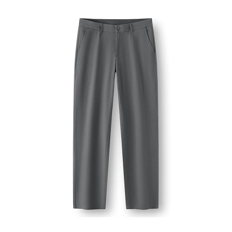 Semir Men Casual Pants Regular Fit Tapered Leg Business Casual Solid Color 2026 New Winter Daily Wear Urban Casual Style