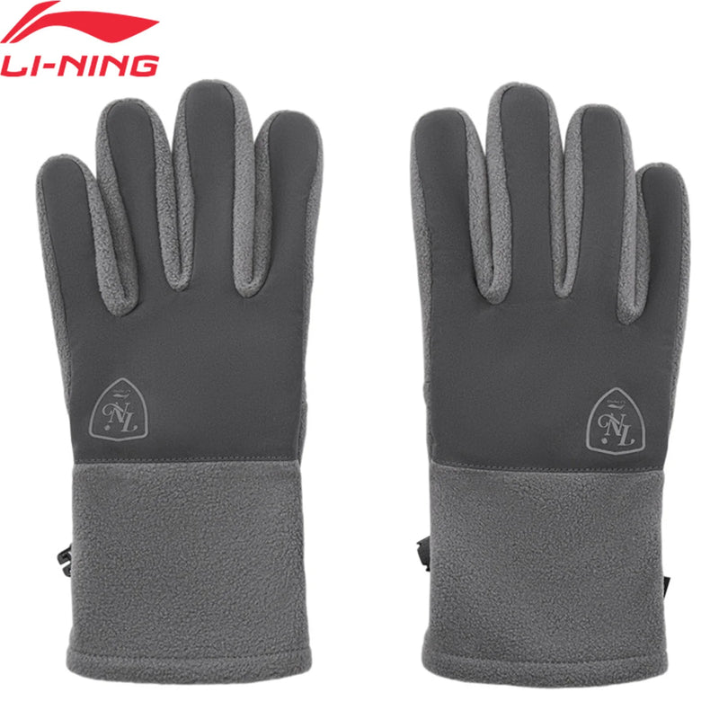 ស្រោមដៃកីឡា Li-Ning Unisex រោមចៀមសម្រាប់ពាក់ក្នុងរដូវរងា LiNing ឧបករណ៍ ASGV017
