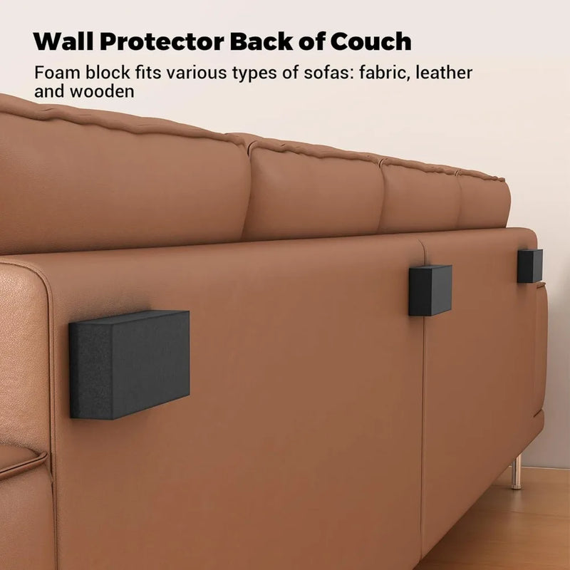 10pcs High-Density Foam Wall Protector Set - Durable Furniture Padding for Beds&Sofas, Scratch & Damage Prevention, Matte Finish