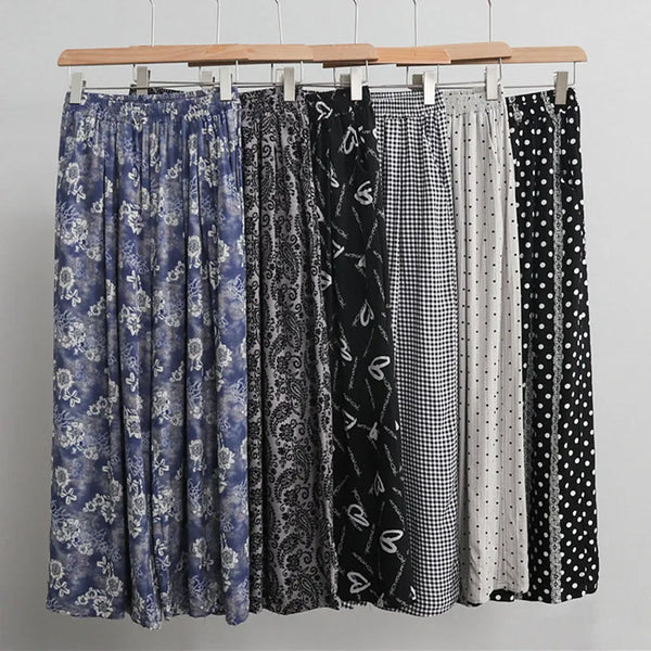 ខោគេងសម្រាប់ស្ត្រី ខោ Pijama Mujer ខោកប្បាស Rayon ខោសម្រាប់ស្លៀកនៅផ្ទះ ខោរលុងសម្រាប់រដូវផ្ការីក រដូវស្លឹកឈើជ្រុះ ខោសម្រាប់ស្លៀកនៅផ្ទះ ខោសម្រាប់ស្លៀកពេលយប់សម្រាប់នារីៗ