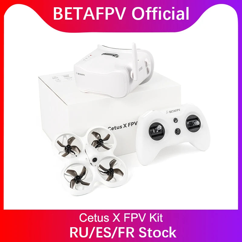 BETAFPV Cetus X FPV Kit Brushless FPV Quadcopter ឧទ្ធម្ភាគចក្រ RC ប្រណាំងក្នុងផ្ទះ យន្តហោះ RC