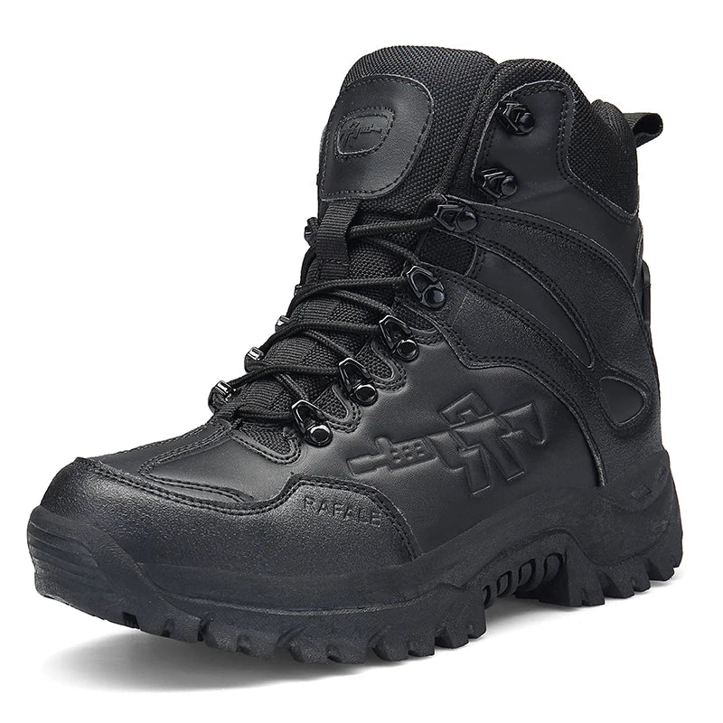 Men's outdoor combat boots four seasons breathable light anti slip hiking jungle professional protective tactics training boots