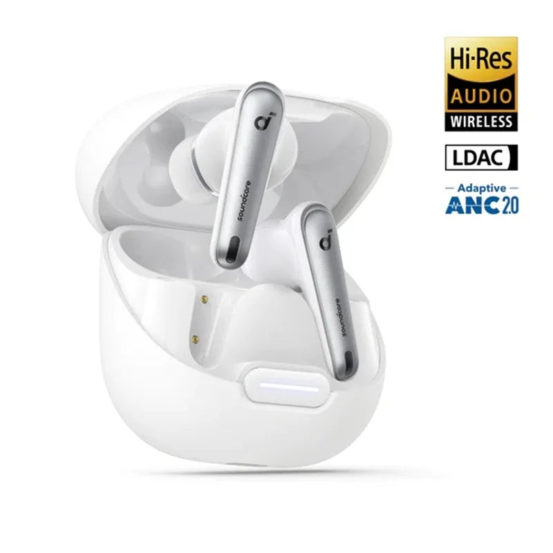 កាសស្តាប់ត្រចៀកឥតខ្សែ Soundcore Liberty 4 NC កាសស្តាប់ត្រចៀកកាត់បន្ថយសំឡេងរំខាន Cabin 985 អាយុកាលថ្មយូរ ប៊្លូធូសកាត់បន្ថយសំឡេងរំខានសកម្ម