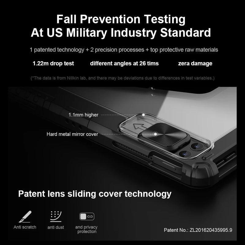 Nillkin Magic Keyboard Case For iPad Pro 12.9 11 Magnetic Detachable Backlight Keyboard Lens Protection Cover For iPad Air 5 4