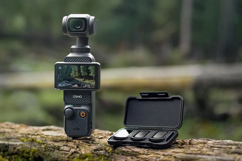 DJI Osmo Pocket 3 Magnetic ND Filter Set ND16, ND64, and ND256 for DJI Osmo Pocket 4