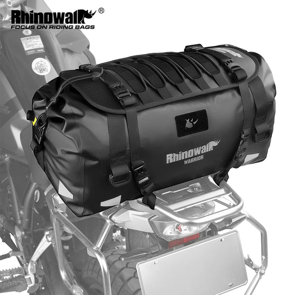 កាបូបស្ពាយក្រោយម៉ូតូ Rhinowalk ទំហំ 20L/40L ធន់នឹងភ្លៀង ងាយស្រួលដាក់តាមកន្ទុយម៉ូតូ ងាយស្រួលដាក់ ងាយស្រួលដាក់តាមខ្លួន ងាយស្រួលជិះកង់ផ្លូវឆ្ងាយ