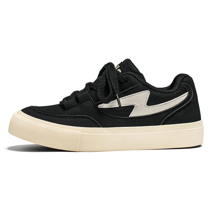 Men's casual shoes four seasons new breathable lightweight soft-sole non-slip comfortable bread shoes outdoor sports board shoes